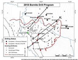 Figure 1- Map Showing Location of 2018 Drilling Program (CNW Group|Trilogy Metals Inc.)