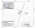Figure 4- Map Showing Location of 2019 Drilling Program at Sunshine (CNW Group|Trilogy Metals Inc.)
