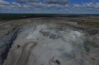 Rainy River open pit. (CNW Group|New Gold Inc.)