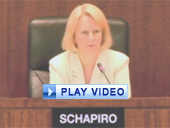 Play video of SEC Chairman Schapiro discussing new prohibitions on "pay to play" practices
