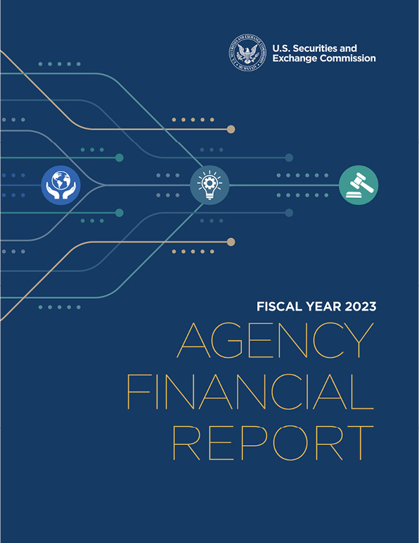 2023 Agency FInancial Report Cover