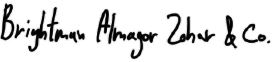 Signature of: Brightman Almagor Zohar & Co.