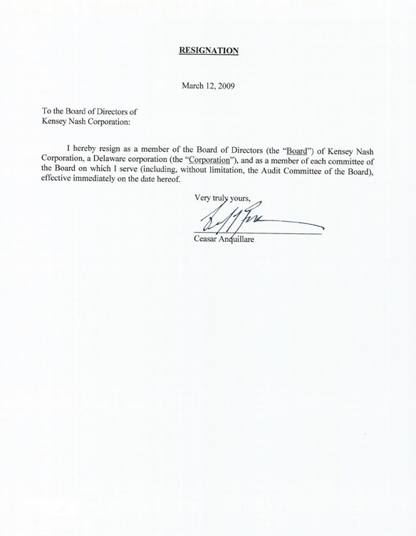 Resignation Letter From Board Of Directors Template from www.sec.gov