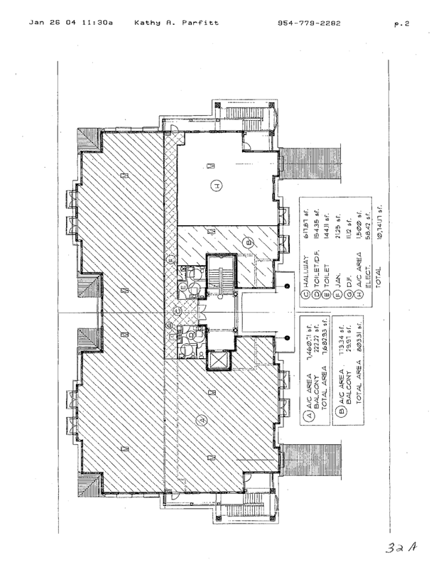 Second Floor Plan of Building