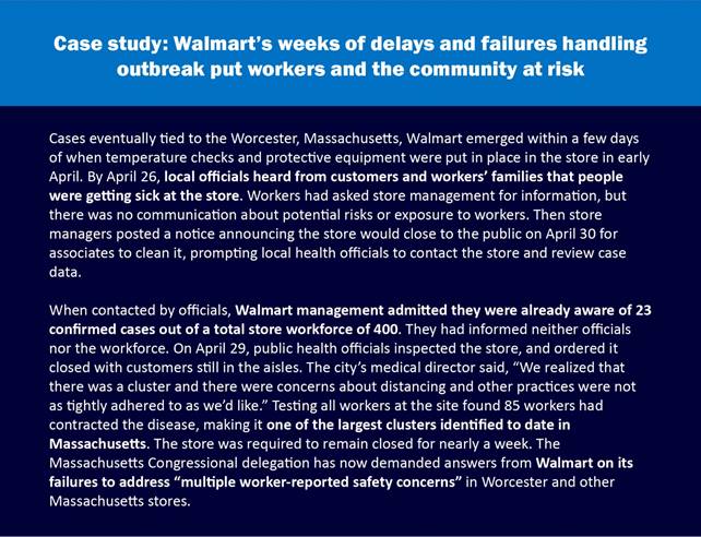 81 coronavirus cases at Worcester Walmart, city says – Boston Herald