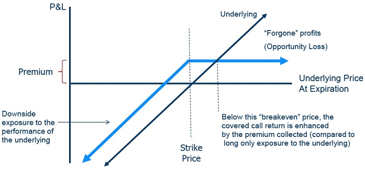 Covered Call Payoff Chart