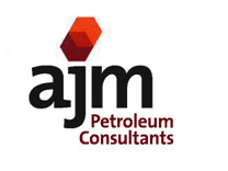 (AJM PETROLEUM CONSULTANTS LOGO)