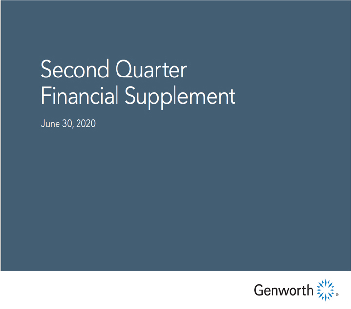 GENWORTH FINANCIAL, INC. - GENWORTH FINANCIAL INC - July 30, 2020
