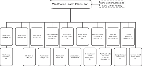 Wellcare Org Chart