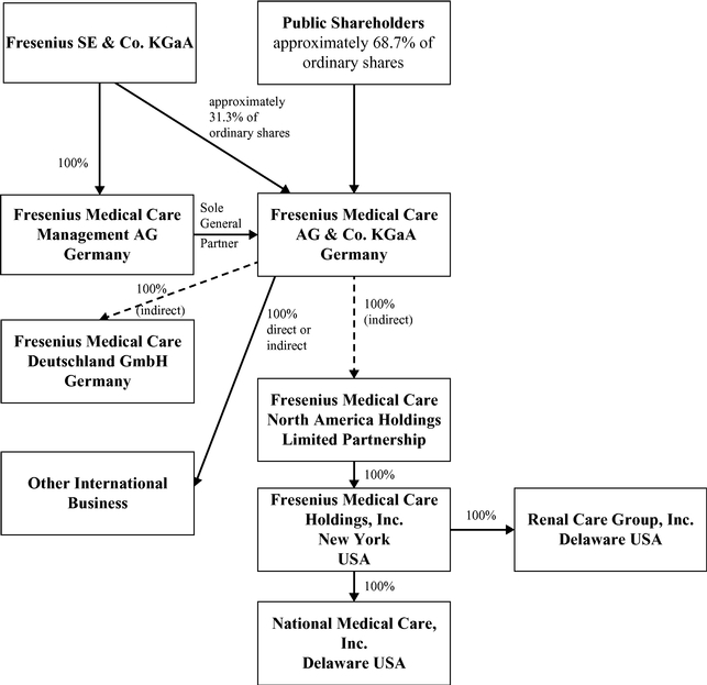 Fresenius Medical Care Organizational Chart