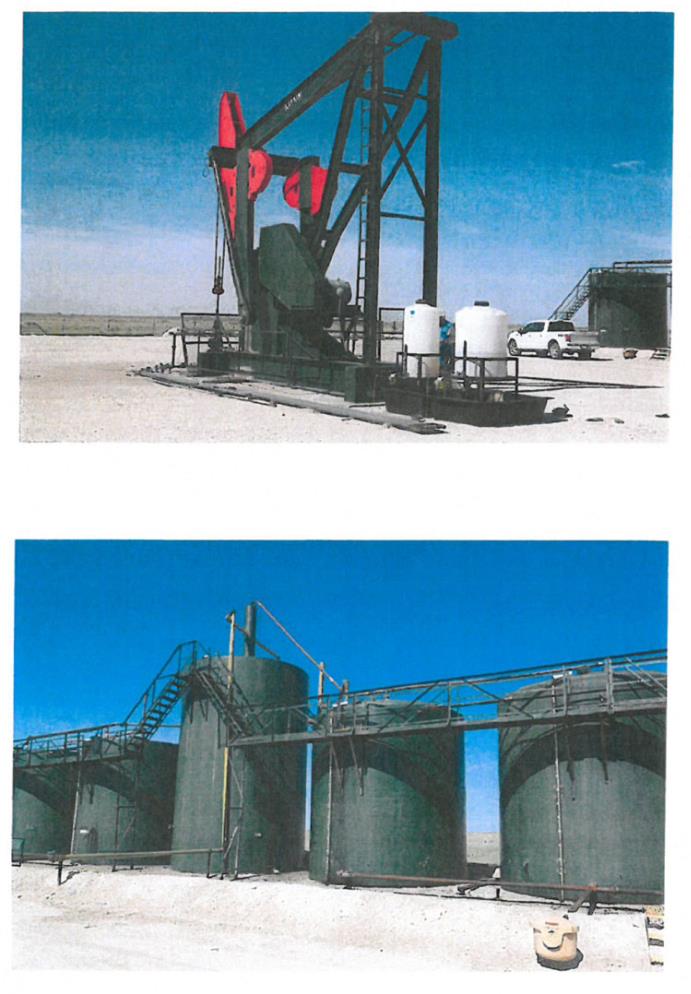 (PUMPJACK AND TANK BATTERY)