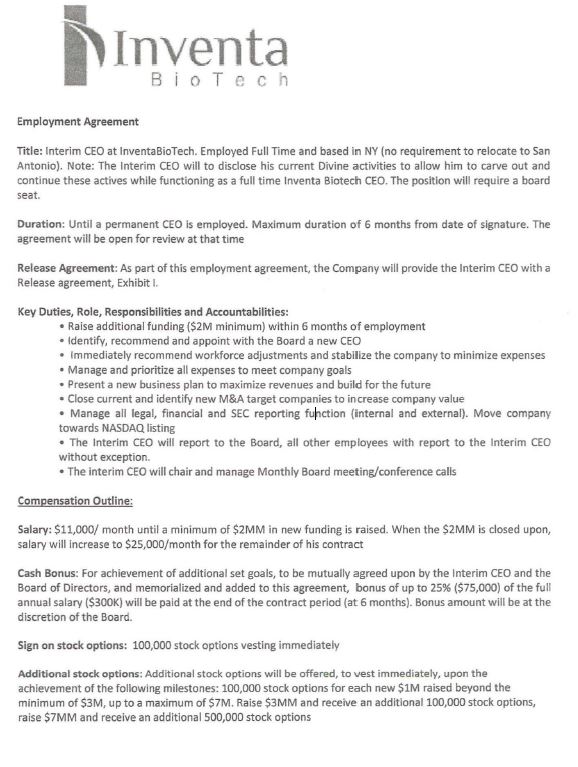 Government At Will Employment Agreement Template
