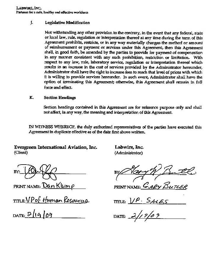 Service Agreement page 6