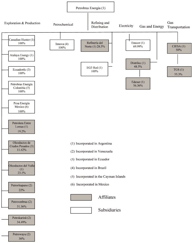 Petrobras Organization Chart