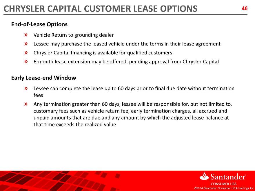 Chrysler end lease early