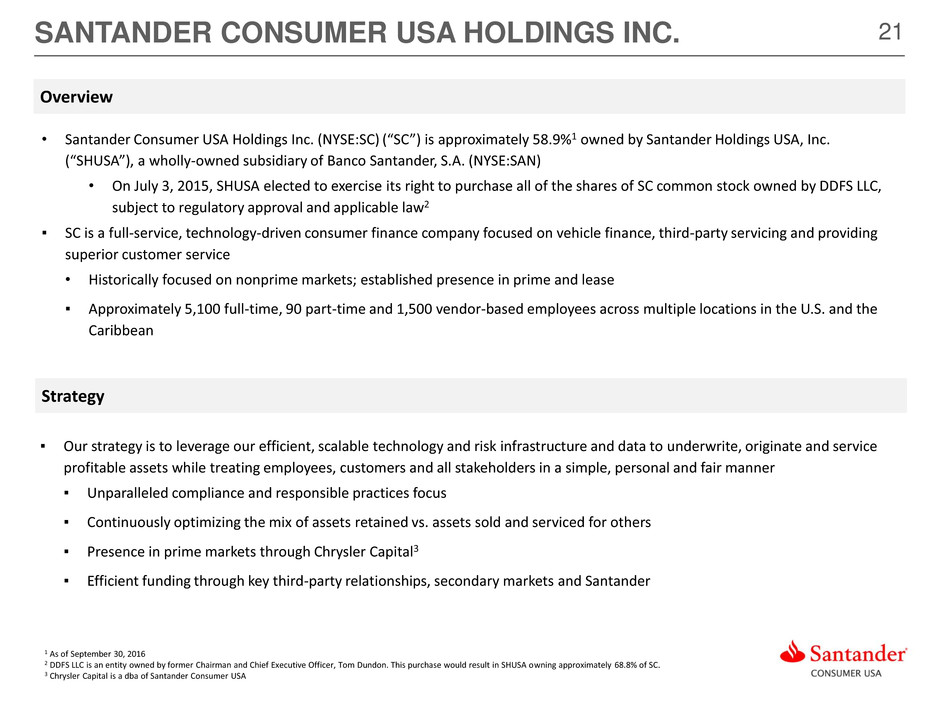 What financing resources are available from Santander Consumer USA?