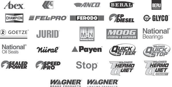 Abex Brake Lining Chart