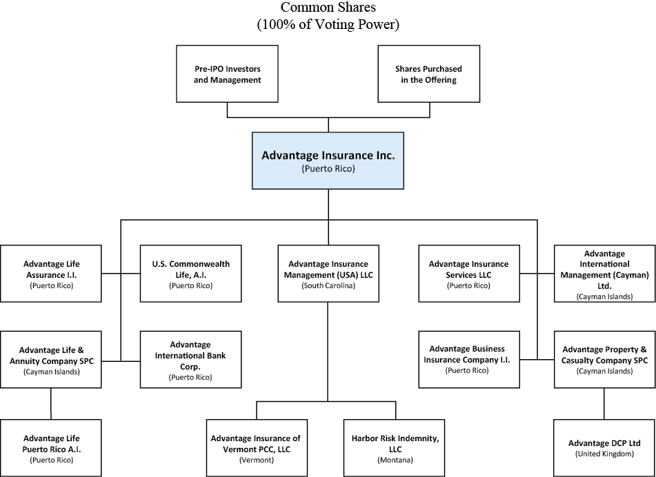 Cayman Spc Structure Chart