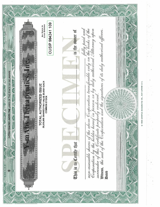 Ex 4 1 3 zex 4 1 Htm Ex 4 1 Exhibit 4 1 T Ji Iii Inc Rporated Under The Laws Of The State Of Delaware Li Rb K I Ipr Rrllrin Jl Rftniliqnf 50 000 000 Shares Par Value 0 0001 Each Common Stock Is Tbt Is Fto F Trtifp Tif