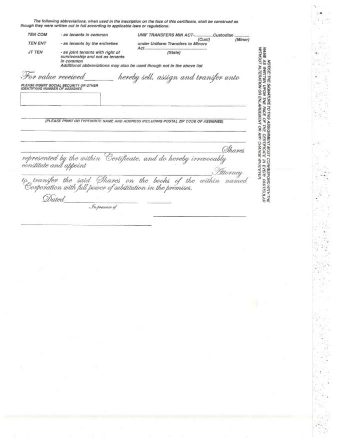 Ex 4 1 3 zex 4 1 Htm Ex 4 1 Exhibit 4 1 T Ji Iii Inc Rporated Under The Laws Of The State Of Delaware Li Rb K I Ipr Rrllrin Jl Rftniliqnf 50 000 000 Shares Par Value 0 0001 Each Common Stock Is Tbt Is Fto F Trtifp Tif