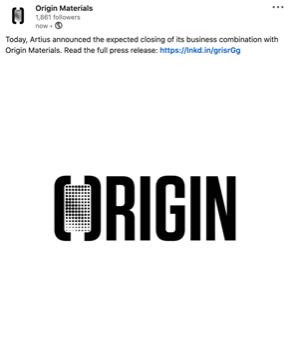 Origin LinkedIn