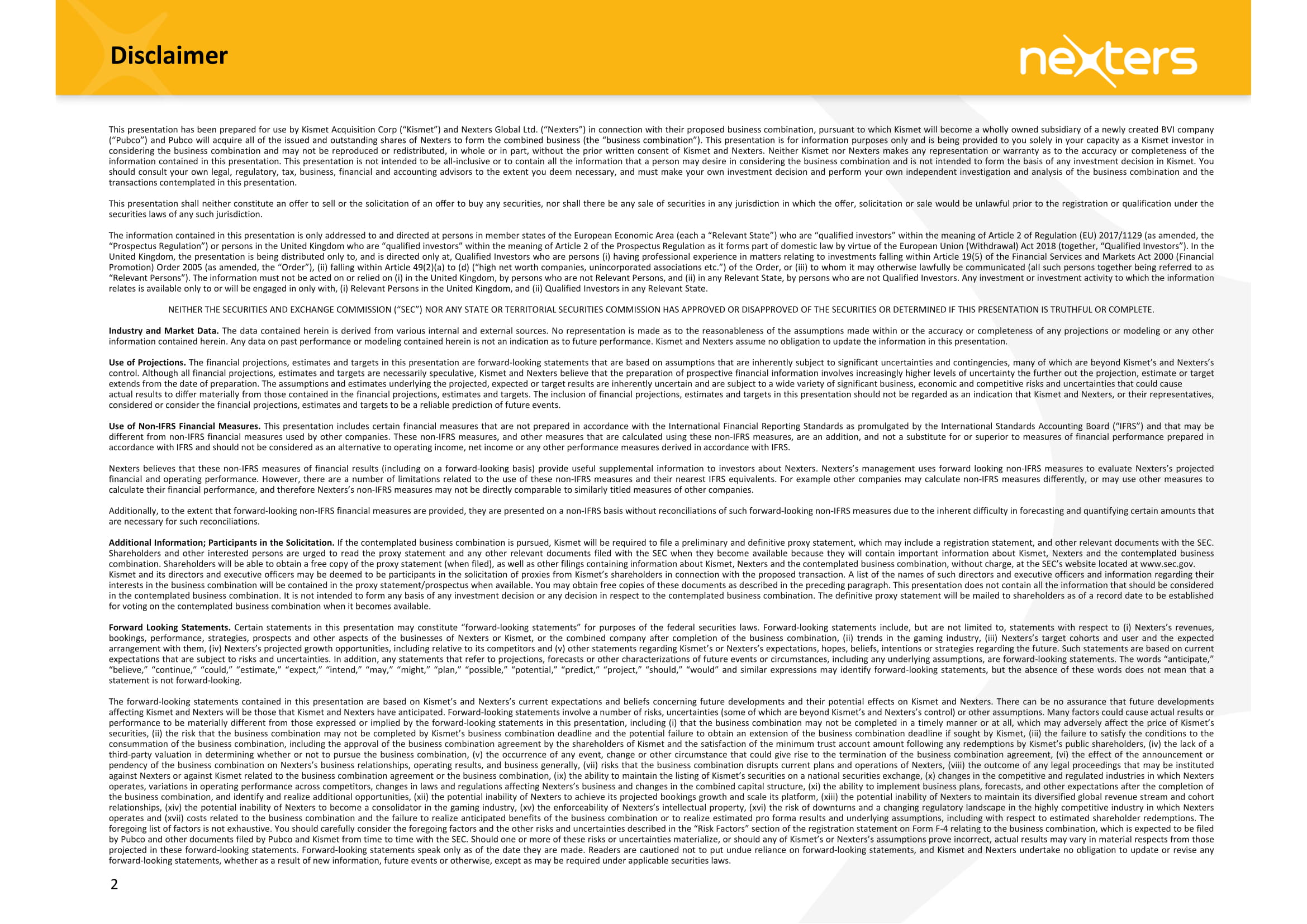 NEXON Investor Relations Material - Quartr