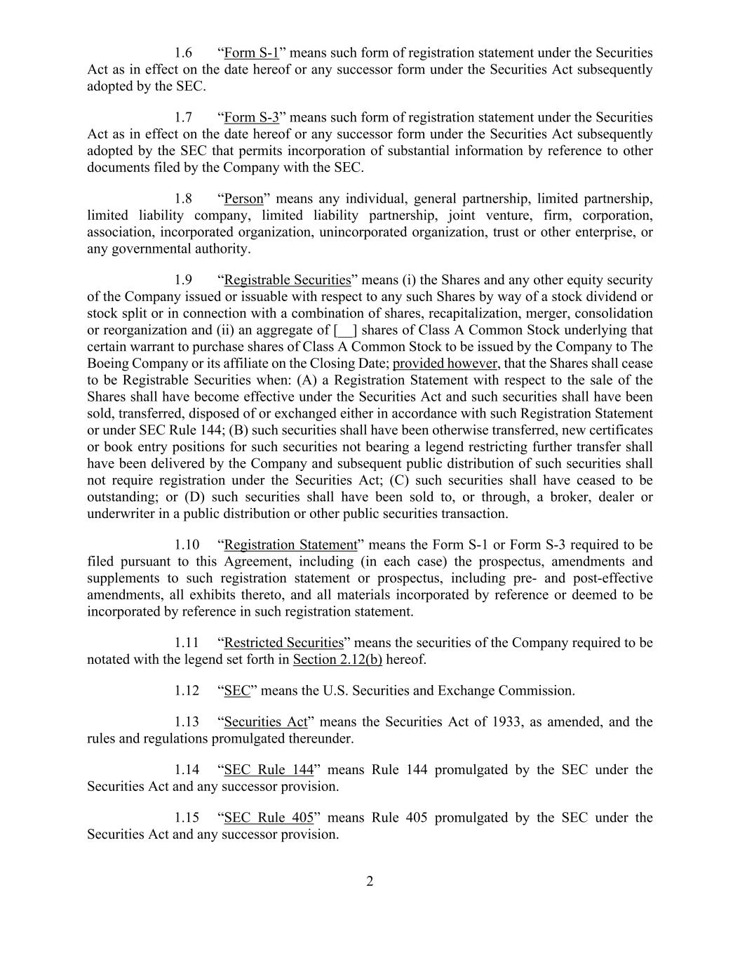 Registration Statement on Form S-1