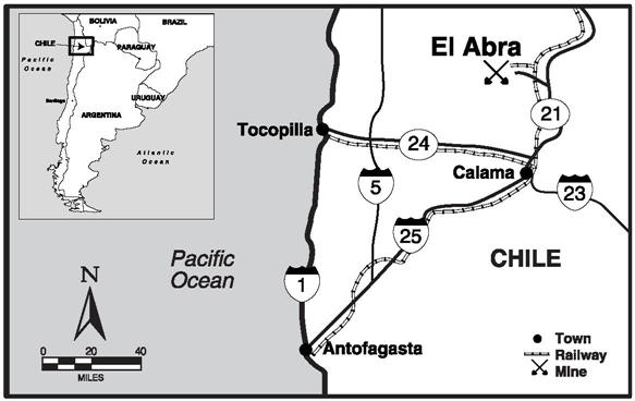 El Abra Map