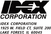 (IDEX CORPORATION LOGO)