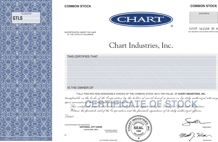 Chart Industries Ohio