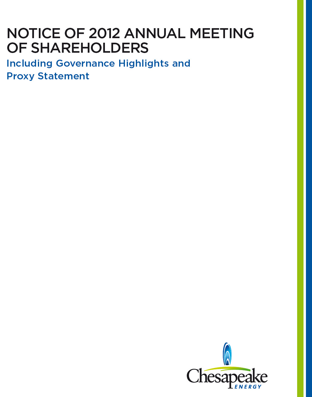 Chesapeake Energy Organizational Chart