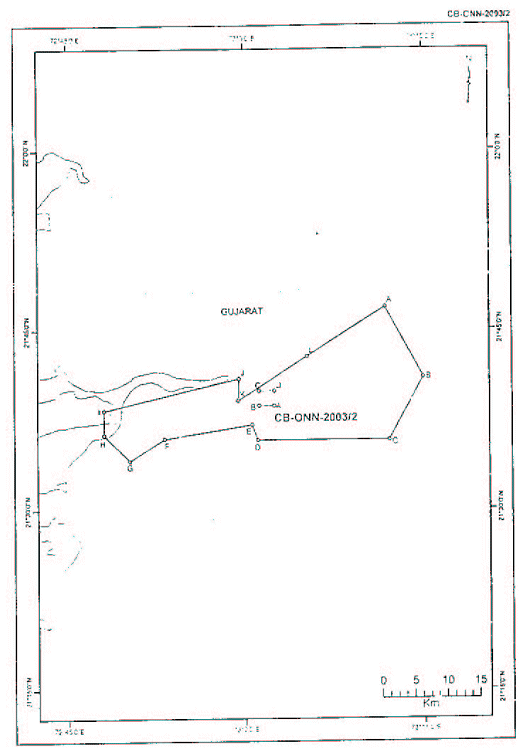 (MAP OF THE CONTRACT AREA)
