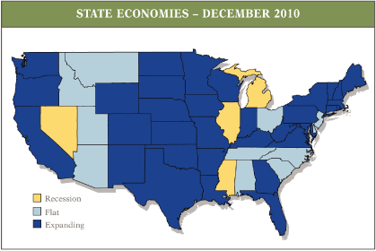(STATE ECONOMIES DECEMBER 2010)