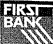 (FIRST BANK LOGO)