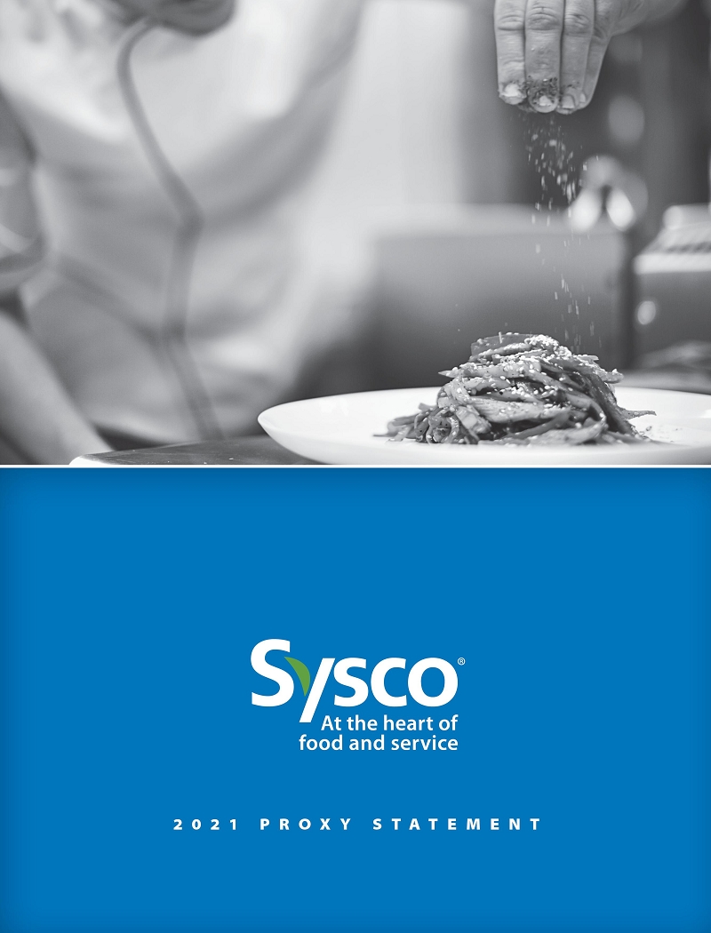 SYSCO CORPORATION - DEF 14A