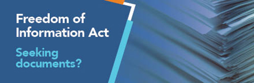 Freedom of Information Act banner