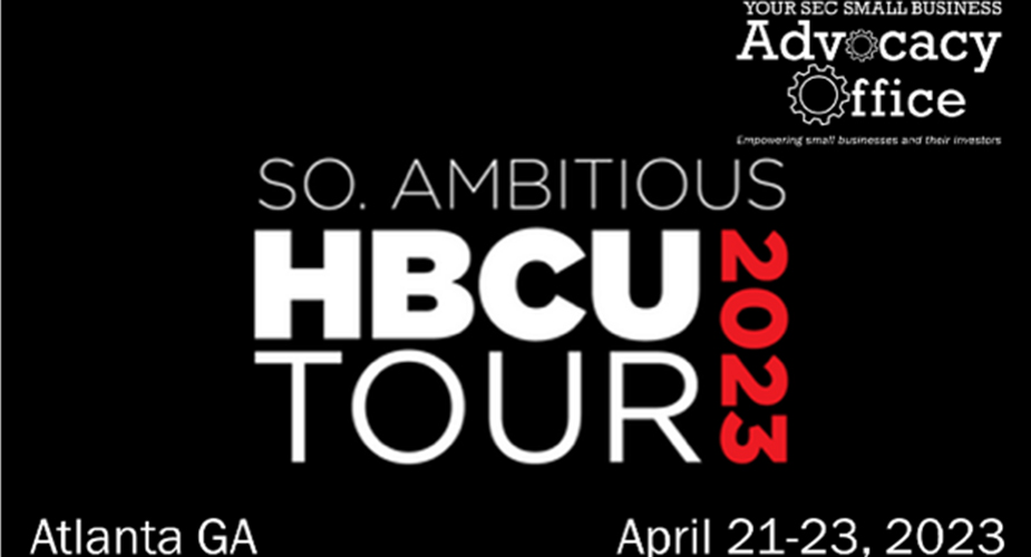 SO. Ambitious HBCU Tour 2023 image