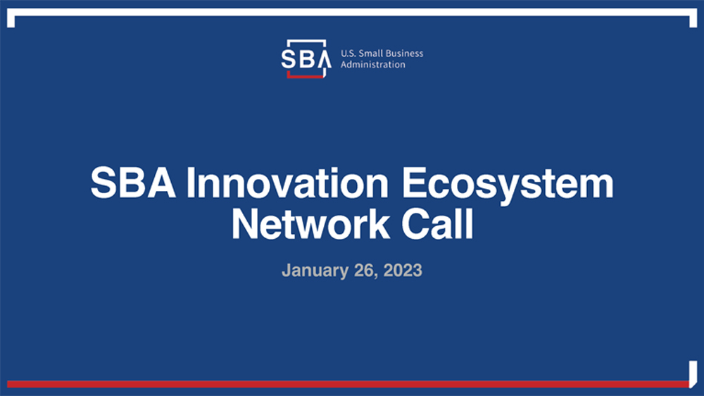 oasb-SBA Ecosystem Innovation Network - thumbnail