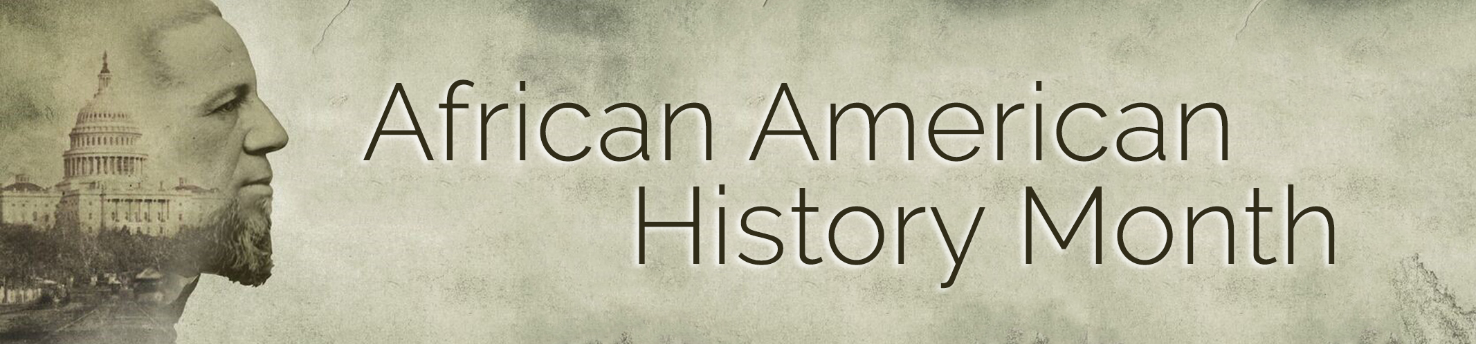 2019 African American History Month Header image