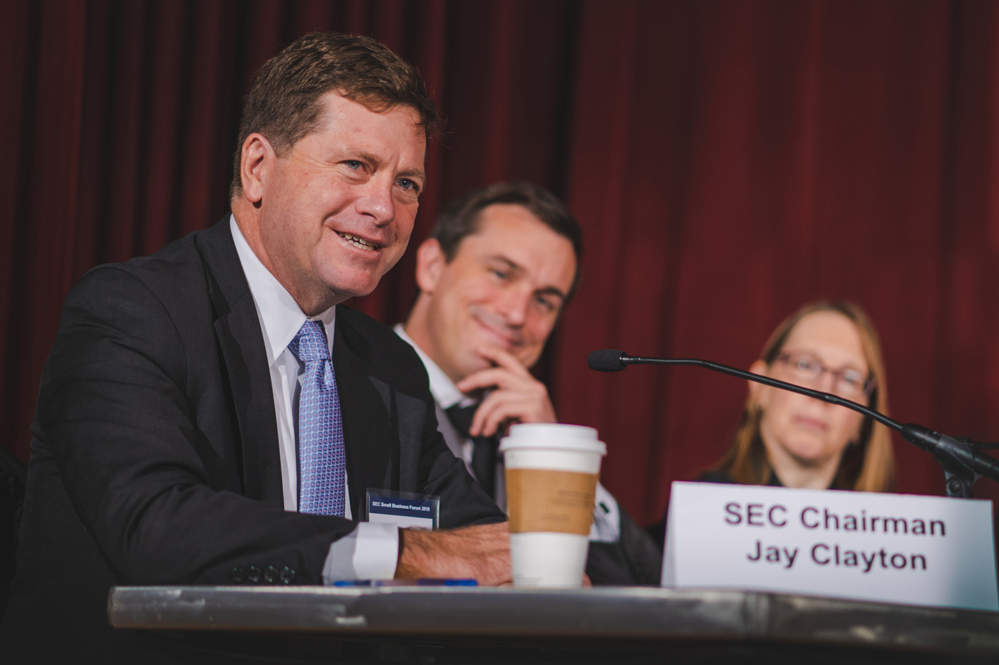 Jay Clayton speaking at SEC’s 37th Government-Business Forum 