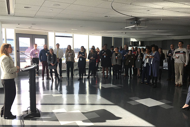 Commissioner Hester Peirce hosts a networking event