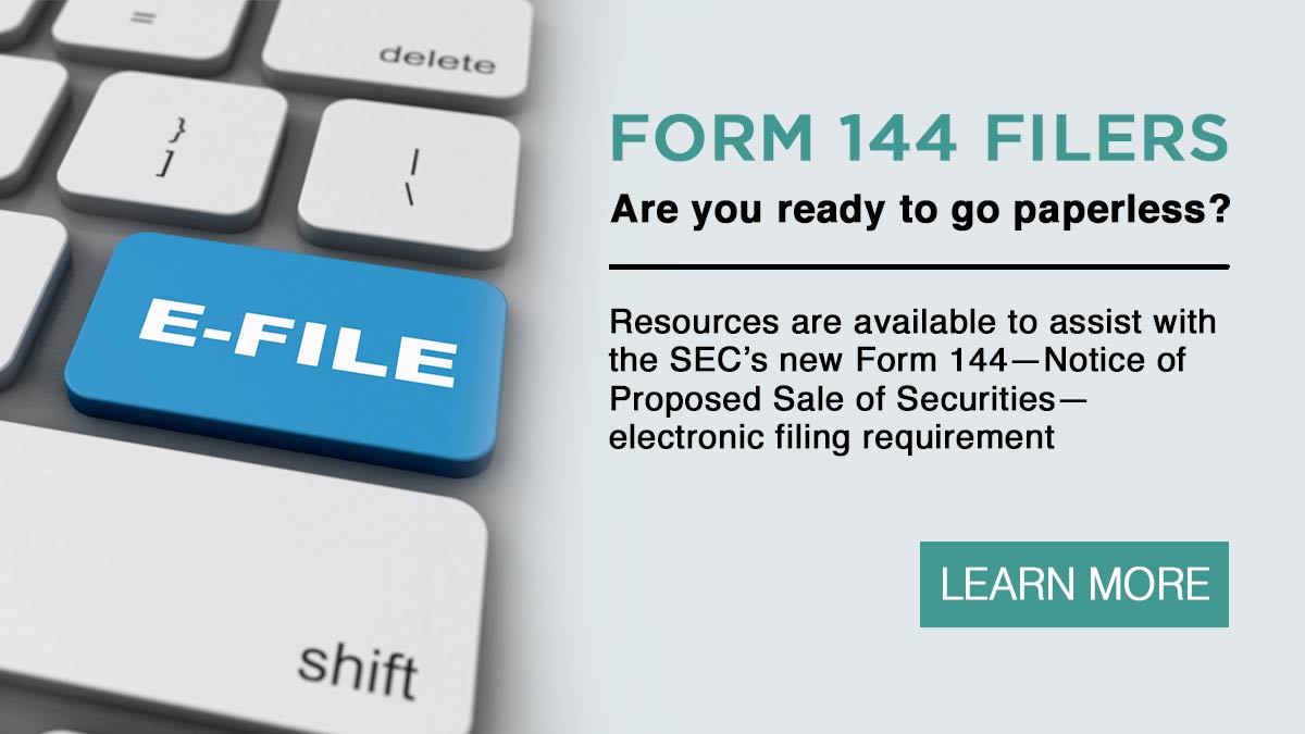 sec-gov-form-144-resources-for-filing-electronically