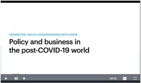 Virtual Panel Discussion: Policy and Business with Middle Market Private Companies and Late-Stage Investors – Thursday, July 9, 2020 linked graphic